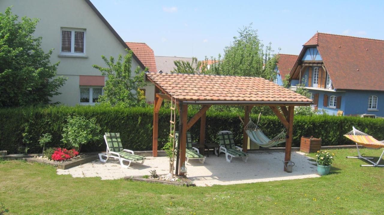 Couette Et Cafe - Chambre Bleue Truchtersheim Exteriör bild